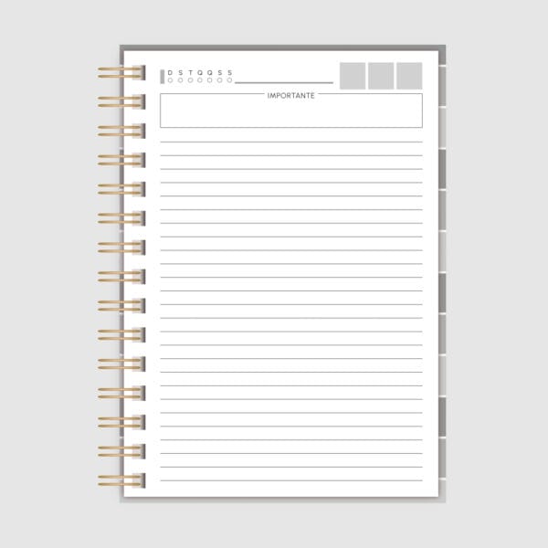 Agenda Não Datada