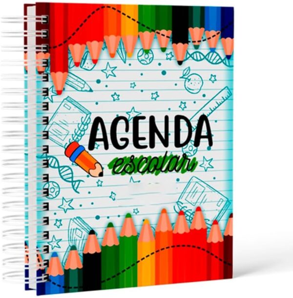 Agenda Escolar Fundamental Capa Dura A5