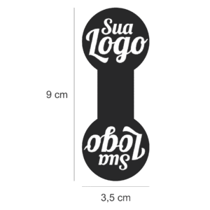 Adesivo Lacre para Sacola
