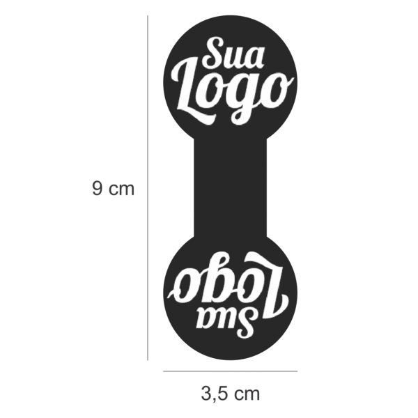 Adesivo Lacre para Sacola