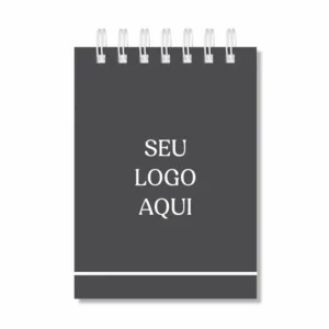 Bloquinho Caderneta Personalizado Capa Dura A6 10x15 cm