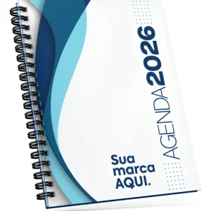 Combo Agenda Personalizada Diária 2026 A5