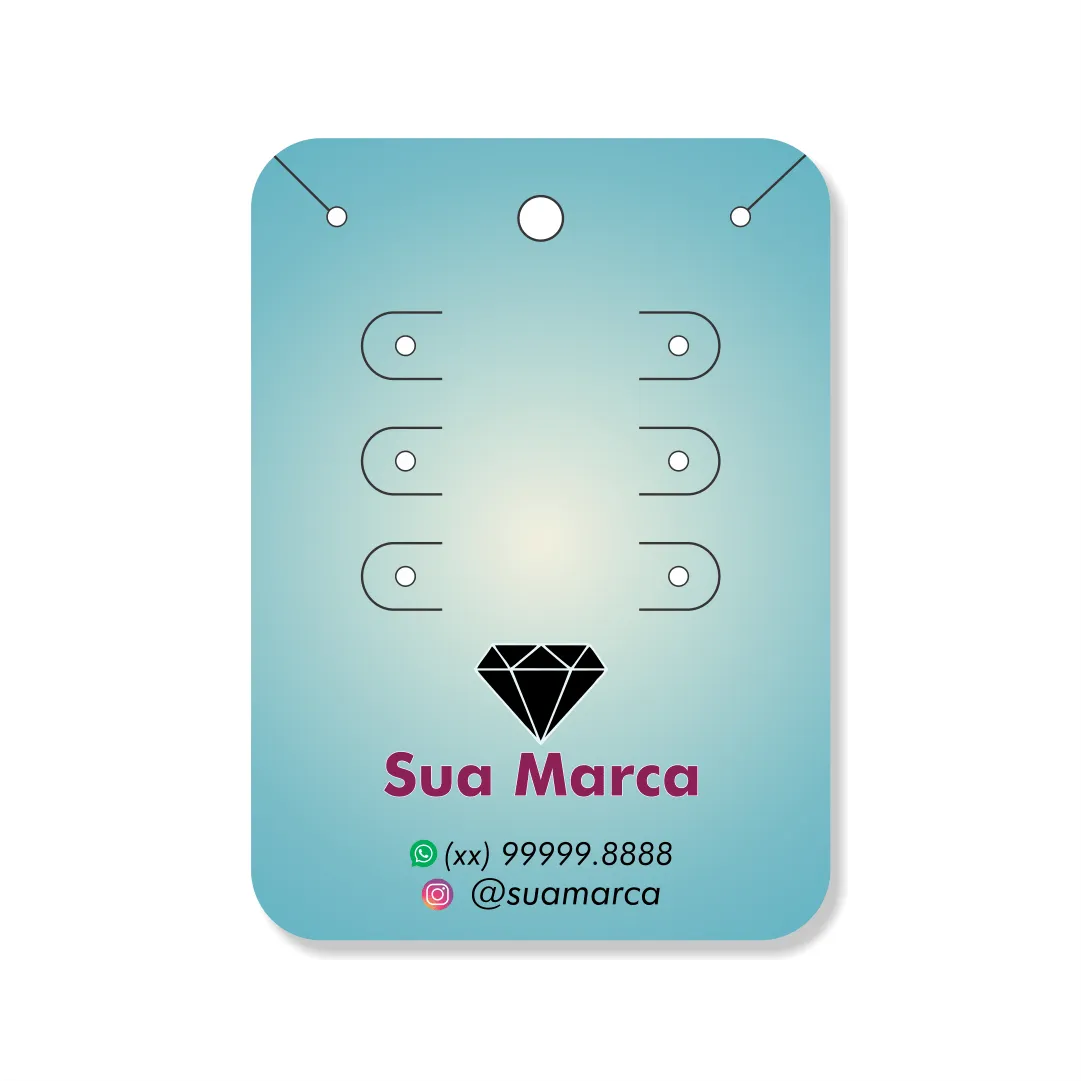 tag trio brinco colar